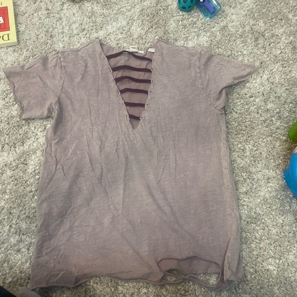 distressed shirt